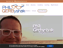 Tablet Screenshot of philgerbyshak.com